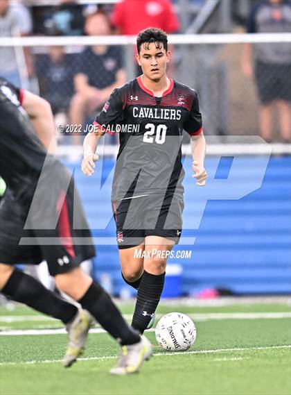 Thumbnail 1 in Lake Travis vs Plano (UIL 6A Boys Soccer State Final) photogallery.