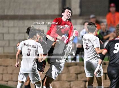 Thumbnail 2 in Lake Travis vs Plano (UIL 6A Boys Soccer State Final) photogallery.