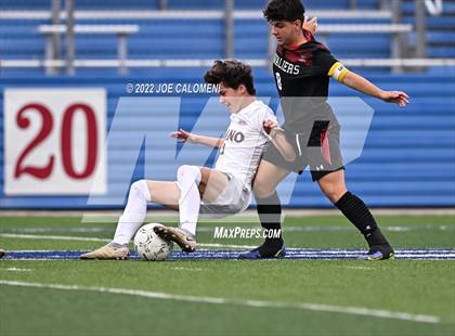 Thumbnail 2 in Lake Travis vs Plano (UIL 6A Boys Soccer State Final) photogallery.