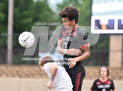 Thumbnail 3 in Lake Travis vs Plano (UIL 6A Boys Soccer State Final) photogallery.