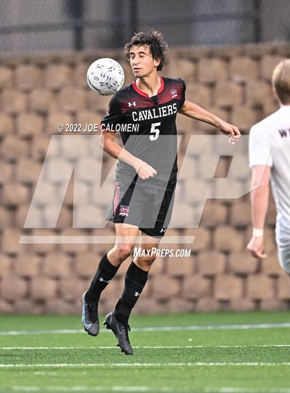 Thumbnail 1 in Lake Travis vs Plano (UIL 6A Boys Soccer State Final) photogallery.