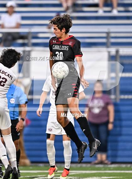 Thumbnail 1 in Lake Travis vs Plano (UIL 6A Boys Soccer State Final) photogallery.
