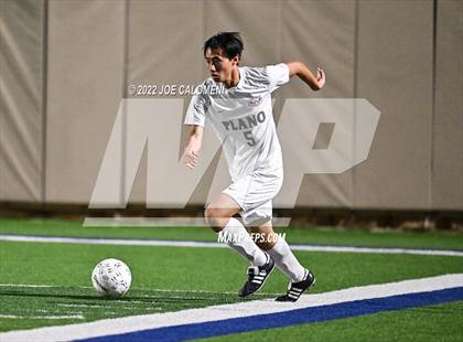 Thumbnail 1 in Lake Travis vs Plano (UIL 6A Boys Soccer State Final) photogallery.