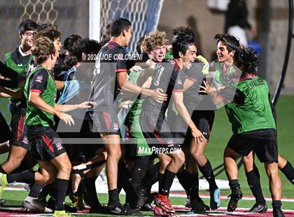 Thumbnail 2 in Lake Travis vs Plano (UIL 6A Boys Soccer State Final) photogallery.