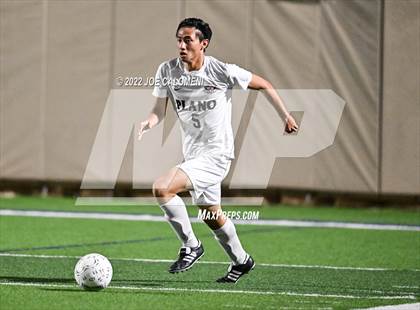 Thumbnail 1 in Lake Travis vs Plano (UIL 6A Boys Soccer State Final) photogallery.