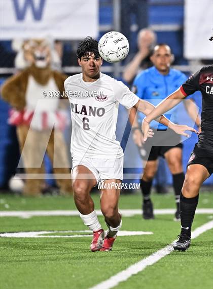 Thumbnail 2 in Lake Travis vs Plano (UIL 6A Boys Soccer State Final) photogallery.