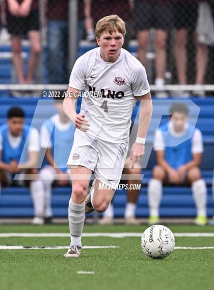 Thumbnail 3 in Lake Travis vs Plano (UIL 6A Boys Soccer State Final) photogallery.