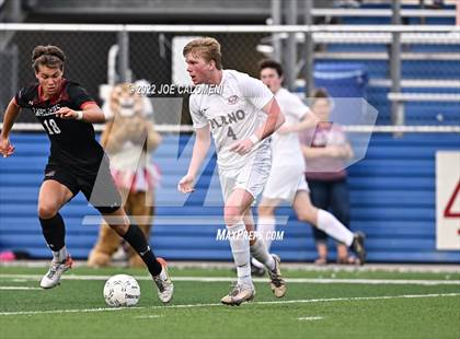 Thumbnail 2 in Lake Travis vs Plano (UIL 6A Boys Soccer State Final) photogallery.