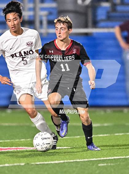 Thumbnail 1 in Lake Travis vs Plano (UIL 6A Boys Soccer State Final) photogallery.