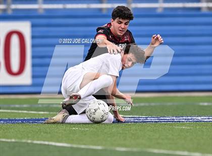 Thumbnail 2 in Lake Travis vs Plano (UIL 6A Boys Soccer State Final) photogallery.