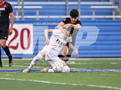 Thumbnail 3 in Lake Travis vs Plano (UIL 6A Boys Soccer State Final) photogallery.