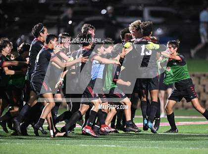 Thumbnail 2 in Lake Travis vs Plano (UIL 6A Boys Soccer State Final) photogallery.