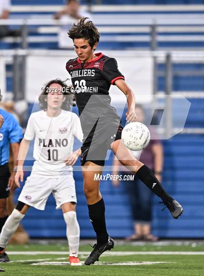 Thumbnail 2 in Lake Travis vs Plano (UIL 6A Boys Soccer State Final) photogallery.