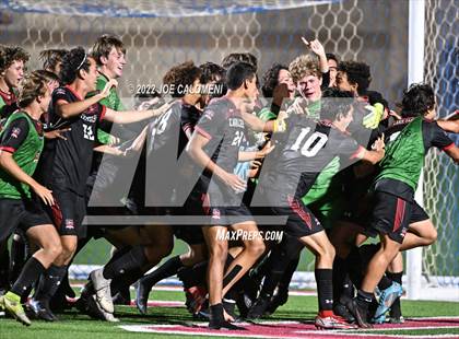 Thumbnail 2 in Lake Travis vs Plano (UIL 6A Boys Soccer State Final) photogallery.