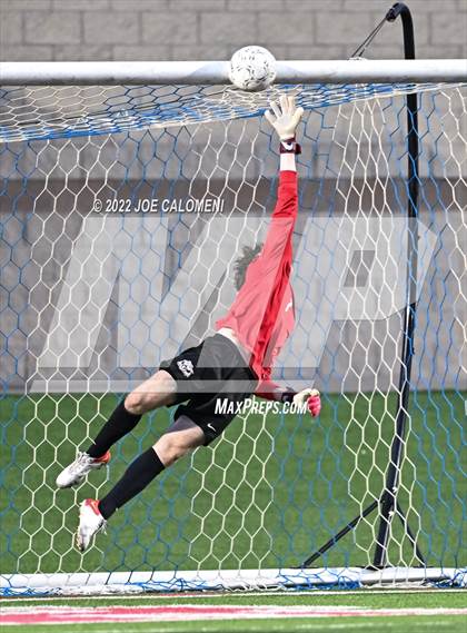 Thumbnail 1 in Lake Travis vs Plano (UIL 6A Boys Soccer State Final) photogallery.