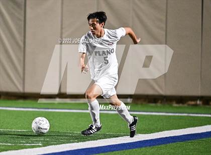 Thumbnail 2 in Lake Travis vs Plano (UIL 6A Boys Soccer State Final) photogallery.