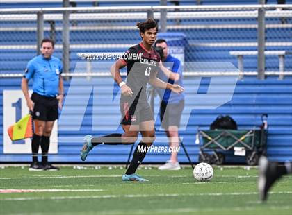 Thumbnail 2 in Lake Travis vs Plano (UIL 6A Boys Soccer State Final) photogallery.