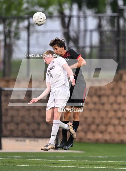Thumbnail 3 in Lake Travis vs Plano (UIL 6A Boys Soccer State Final) photogallery.