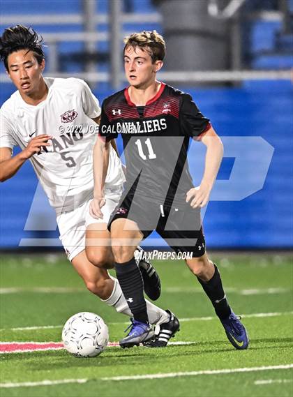 Thumbnail 3 in Lake Travis vs Plano (UIL 6A Boys Soccer State Final) photogallery.