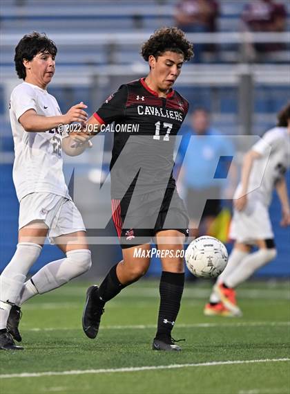 Thumbnail 1 in Lake Travis vs Plano (UIL 6A Boys Soccer State Final) photogallery.