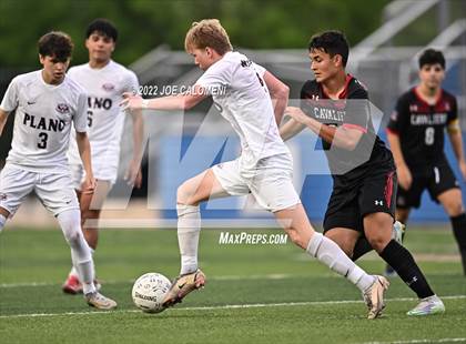 Thumbnail 1 in Lake Travis vs Plano (UIL 6A Boys Soccer State Final) photogallery.