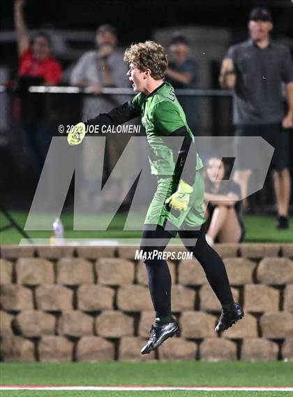 Thumbnail 3 in Lake Travis vs Plano (UIL 6A Boys Soccer State Final) photogallery.