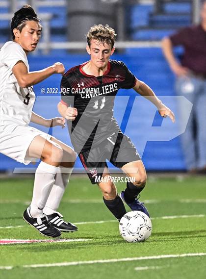 Thumbnail 1 in Lake Travis vs Plano (UIL 6A Boys Soccer State Final) photogallery.
