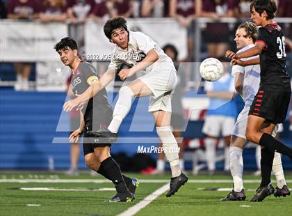 Thumbnail 1 in Lake Travis vs Plano (UIL 6A Boys Soccer State Final) photogallery.