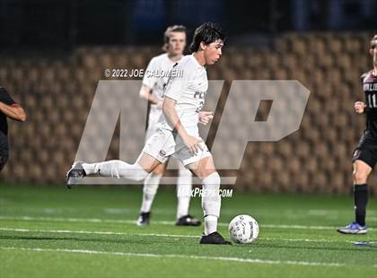 Thumbnail 2 in Lake Travis vs Plano (UIL 6A Boys Soccer State Final) photogallery.
