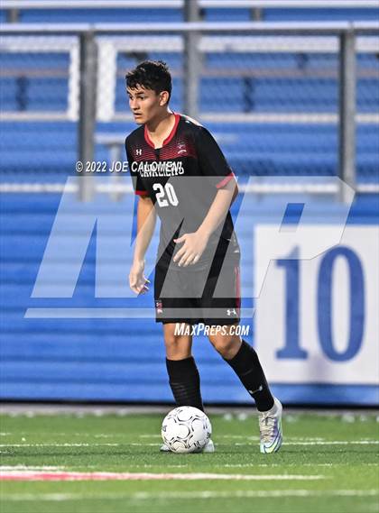 Thumbnail 1 in Lake Travis vs Plano (UIL 6A Boys Soccer State Final) photogallery.