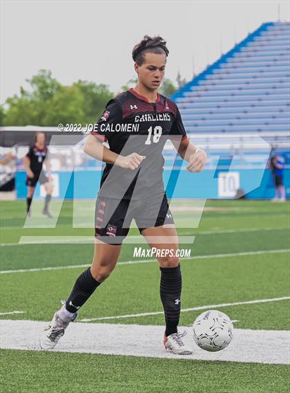 Thumbnail 3 in Lake Travis vs Plano (UIL 6A Boys Soccer State Final) photogallery.