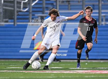 Thumbnail 2 in Lake Travis vs Plano (UIL 6A Boys Soccer State Final) photogallery.
