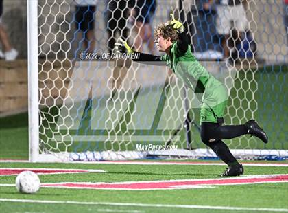 Thumbnail 1 in Lake Travis vs Plano (UIL 6A Boys Soccer State Final) photogallery.