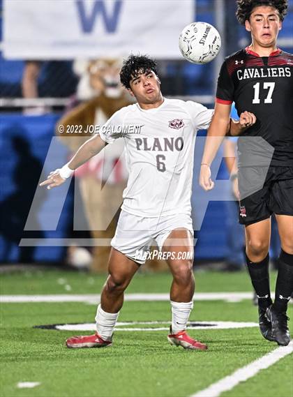 Thumbnail 1 in Lake Travis vs Plano (UIL 6A Boys Soccer State Final) photogallery.