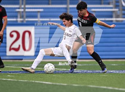 Thumbnail 3 in Lake Travis vs Plano (UIL 6A Boys Soccer State Final) photogallery.