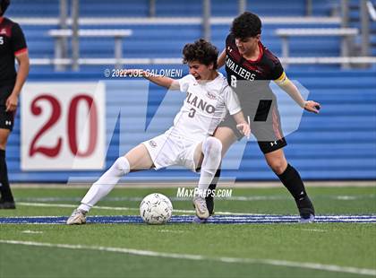 Thumbnail 1 in Lake Travis vs Plano (UIL 6A Boys Soccer State Final) photogallery.