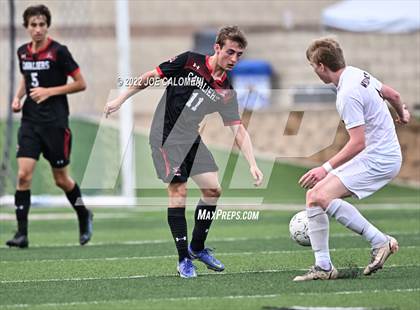 Thumbnail 2 in Lake Travis vs Plano (UIL 6A Boys Soccer State Final) photogallery.