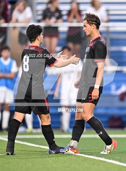 Thumbnail 2 in Lake Travis vs Plano (UIL 6A Boys Soccer State Final) photogallery.
