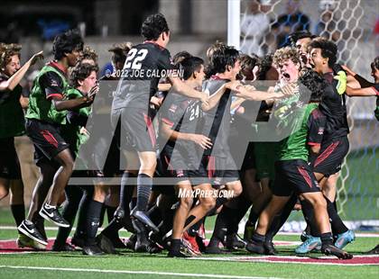 Thumbnail 3 in Lake Travis vs Plano (UIL 6A Boys Soccer State Final) photogallery.