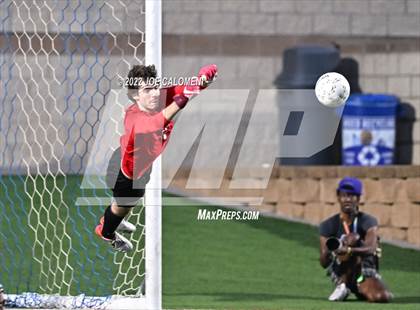 Thumbnail 2 in Lake Travis vs Plano (UIL 6A Boys Soccer State Final) photogallery.