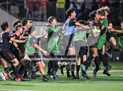 Thumbnail 2 in Lake Travis vs Plano (UIL 6A Boys Soccer State Final) photogallery.