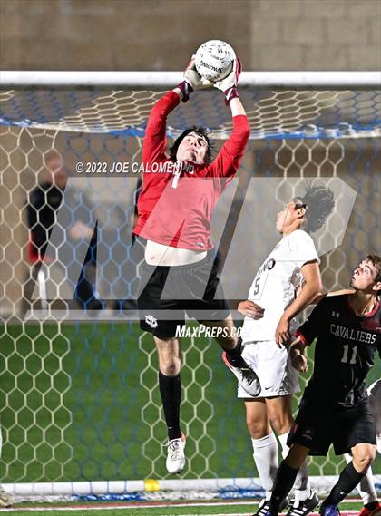 Thumbnail 1 in Lake Travis vs Plano (UIL 6A Boys Soccer State Final) photogallery.