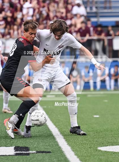 Thumbnail 2 in Lake Travis vs Plano (UIL 6A Boys Soccer State Final) photogallery.