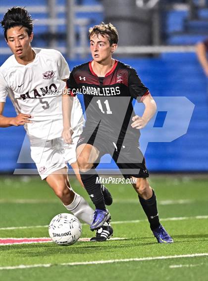 Thumbnail 2 in Lake Travis vs Plano (UIL 6A Boys Soccer State Final) photogallery.
