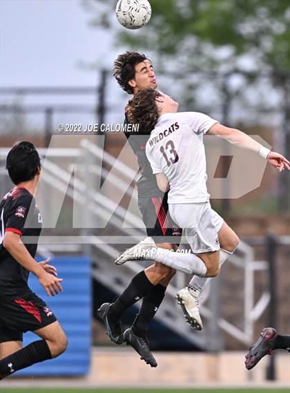 Thumbnail 3 in Lake Travis vs Plano (UIL 6A Boys Soccer State Final) photogallery.