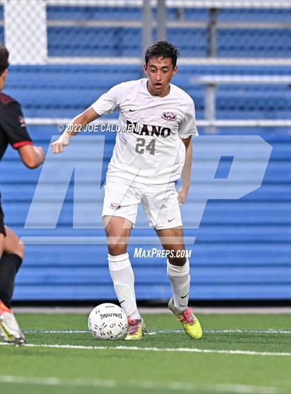 Thumbnail 2 in Lake Travis vs Plano (UIL 6A Boys Soccer State Final) photogallery.