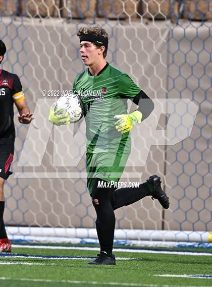 Thumbnail 2 in Lake Travis vs Plano (UIL 6A Boys Soccer State Final) photogallery.