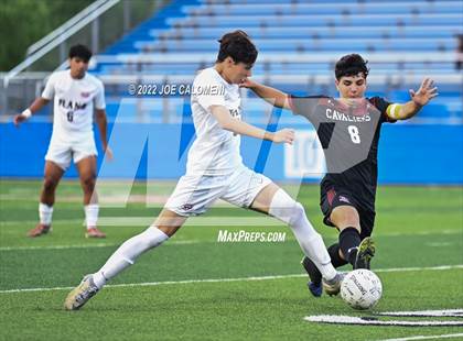 Thumbnail 3 in Lake Travis vs Plano (UIL 6A Boys Soccer State Final) photogallery.