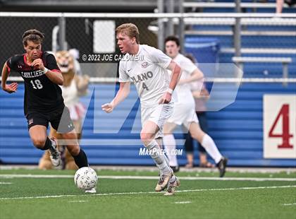 Thumbnail 1 in Lake Travis vs Plano (UIL 6A Boys Soccer State Final) photogallery.
