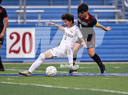 Thumbnail 2 in Lake Travis vs Plano (UIL 6A Boys Soccer State Final) photogallery.